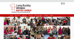 Desktop Screenshot of longbuckbybaptist.org.uk